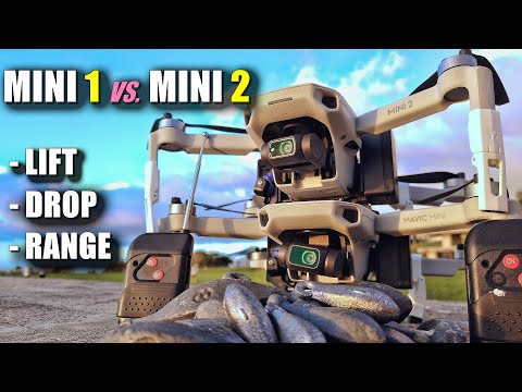 DJI Mavic MINI 2 vs MINI 1 - Remote Air Drop, Lift & Range Test Comparisons In-Depth (More CRASHING)