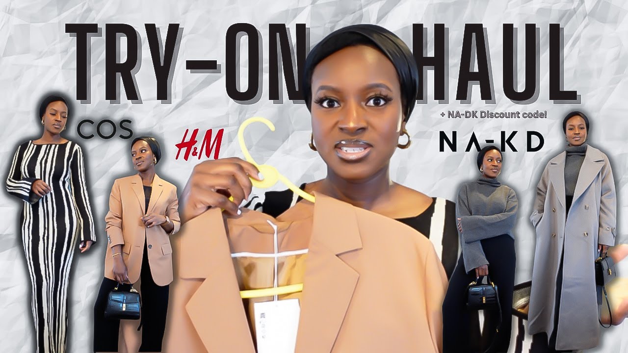 NEW IN WINTER HAUL | COS, H&M AND NA-KD DISCOUNT CODE | AISHCREAM