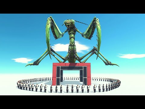 100 Slow Mo Vs Every Giant Unit ARBS |Animal Revolt Battle Simulator