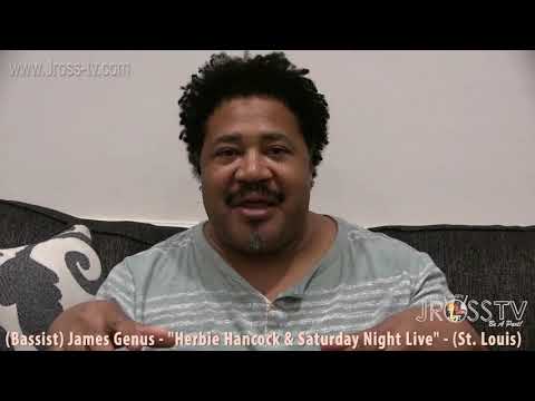 James Ross @ James Genus - "Herbie Hancock & Saturday Night Live" - www.Jross-tv.com