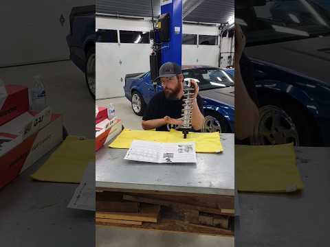 New QA1 Coilover assembly #diy #hotrod #shot #car #projectcar #racing #projectcar #shorts