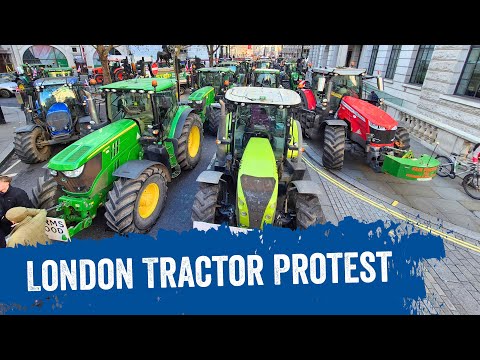 Farmers vs Government: Tractor Protest in the HEART of London