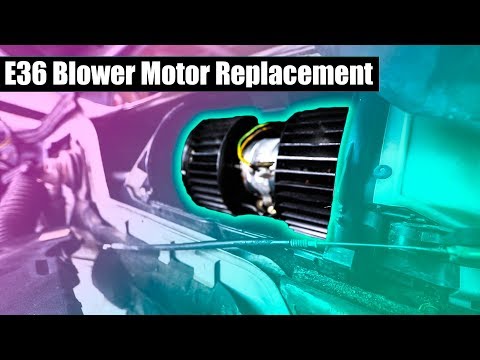 Replacing the AC Blower Motor on the E36 BMDubya