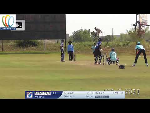 MLC Jr Championship : U18A - DCW NJ Warriors vs TCL Top Guns