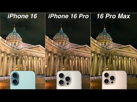iPhone 16 vs iPhone 16 Pro vs iPhone 16 Pro Max Camera Test
