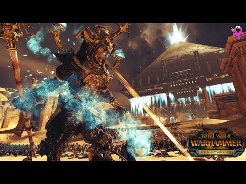 Total War Warhammer 2 Epic Tomb Kings Gameplay - All Tomb Kings Lords