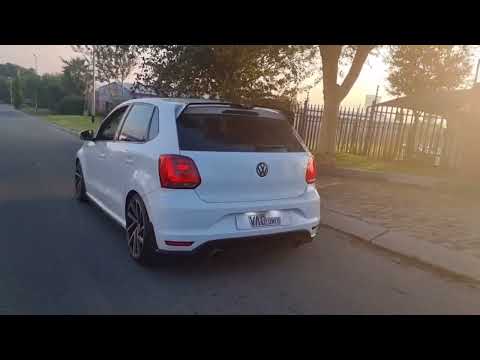 Polo 1.2L TSI stage 1 full exhaust and downpipe with pops and bangs | Start up revs and flybys