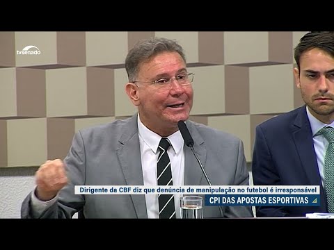 Dirigente da CBF diz à CPI que denúncias são irresponsáveis