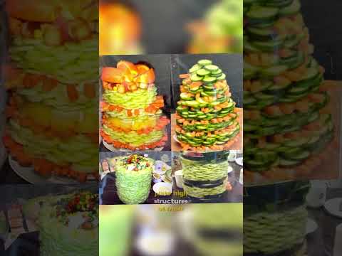 Pizza Hut Salad Stacking