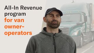 Schneider's All-In Revenue Choice Lease program for van owner-operators