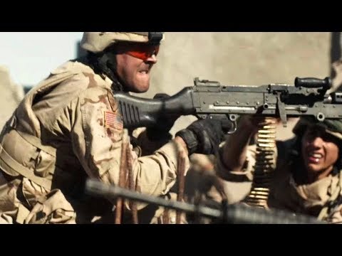 The Yellow Birds (2017) - Amazing shootout in the desert
