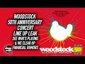 Woodstock 50 Line Up Leak