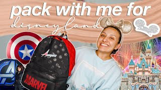 PACK FOR DISNEYLAND WITH ME | disney trip summer 2021