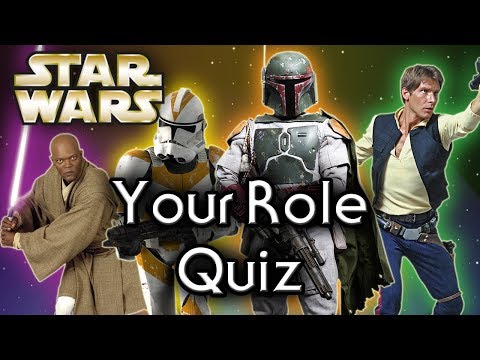 Find out YOUR Star Wars ROLE! - Star Wars Quiz