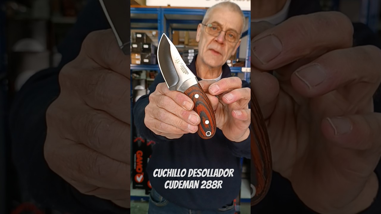 CUCHIILLO DESOLLADOR CUDEMAN 288-R