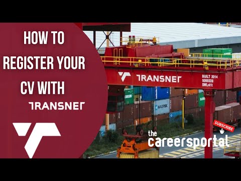 How To Register Your CV With Transnet | Careers Portal