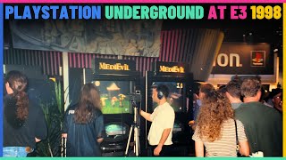 PlayStation Undeground At E3 1998.