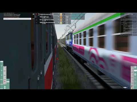 Train Driver 2 PRAWIE zderzenie w tył innego pociągu