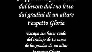 Gloria - Umberto Tozzi Italian Version Letra y Traduccion