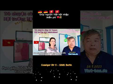 NHÂN DỊP 50 NĂM QUAN HỆ VIỆT-ĐỨC GẶP BÀ TAMARA HỘI TRƯỞNG HỘI TRỐNG CƠM