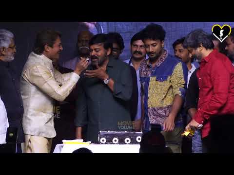 Chiranjeevi's Godfather Success Celebrations  - Cake Cutting