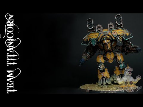 A brief look at Warlord Battle Titans - Adeptus Titanicus / Team Titanicorn [engl./HD]