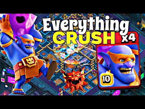 TH18 Super Bowler Smash is BACK! Smash EVERYTHING in Ranked Legends (Easy 3 Star) Clash of Clans