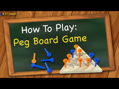 How to play Peg Board Game
