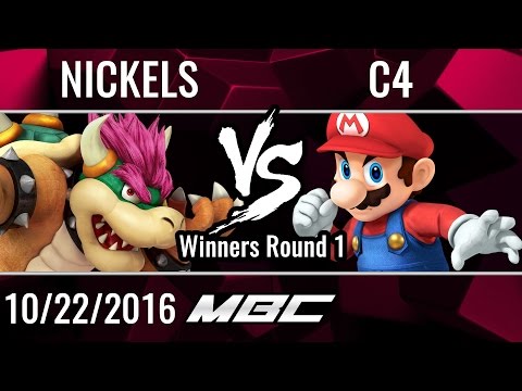 Nickels vs C4 Winners Bracket - MBC4 - Smash Bros. Wii U