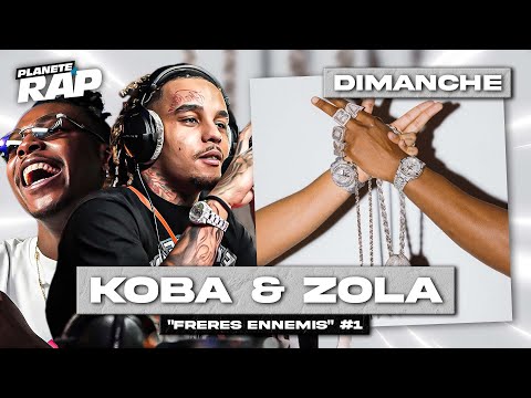 #PlanèteRap Koba LaD & Zola "Frères ennemis" avec Fred Musa ! (1/1)