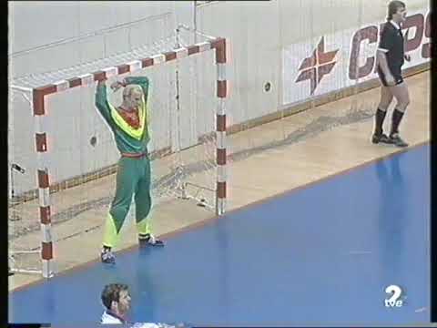 SEMIFINAL RECOPA DE EUROPA 1991 PARTIDO DE IDA BIDASOA 22 GD TEKA 20