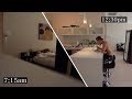起床〜就寝まで【24h】日常の平凡ルーティン『食事・ショッピング・筋トレ etc...』