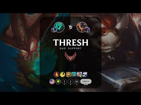 Thresh Support vs Rumble - NA Grandmaster Patch 14.7