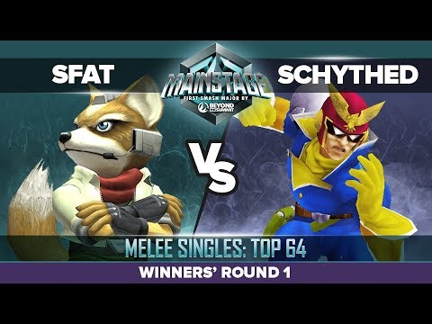 SFAT vs Schythed - Winners' Round 1: Melee Singles Top 64 - Mainstage | Fox vs Captain Falcon