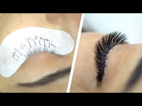 Mapping para Curva M – Diseño Cat para Volumen Ruso #BeautyLash