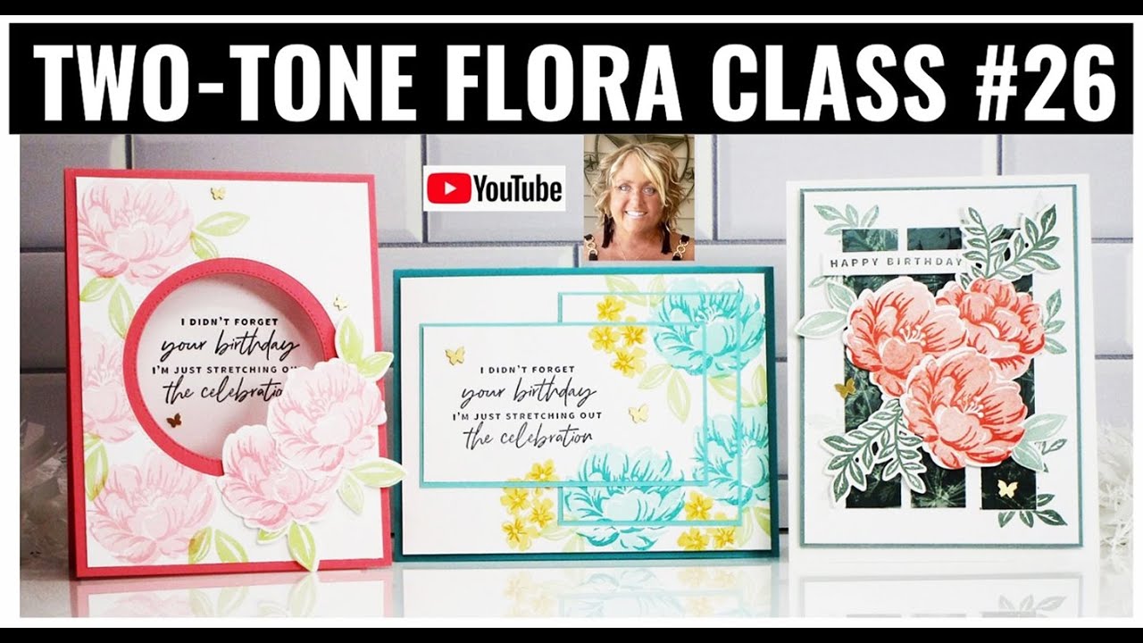 🔴 Glitter Pit Two-Tone Flora Card Class #26