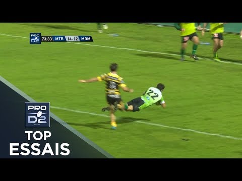 TOP Essais de la J6– PRO D2 – Saison 2017-2018