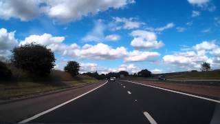 Driving From South Queensferry To Perth Perthshire Scotland