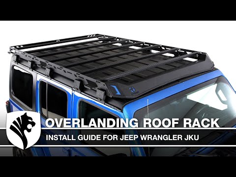 BEST VALUE Jeep Wrangler JLU Roof Rack | Install Guide | Tyger Auto