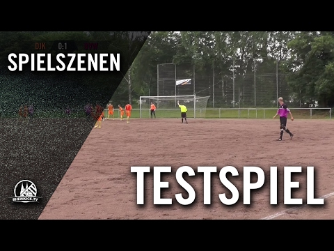 DJK Vik. Buchheim gegen BV Wiesdorf (Testspiel) - Spielszenen | RHEINKICK.TV