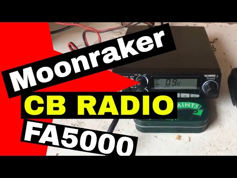 Moonraker FA5000 Dual Band CB Radio
