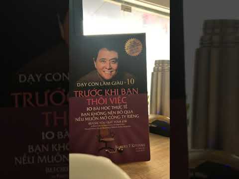 Review sách Dạy Con Làm Giàu tập 10 - Trước Khi Bạn Thôi Việc