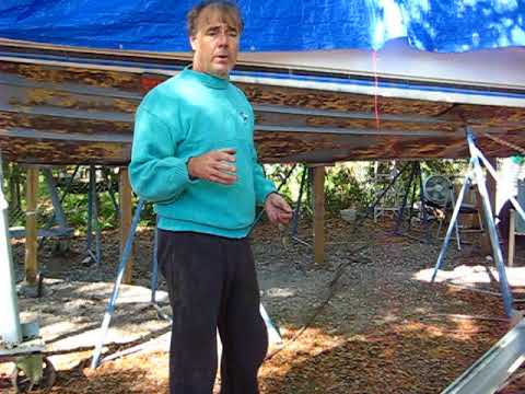 Spraying Black Widow Bottompaint, Preparation and Barrier Coating