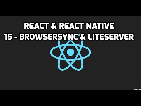 Formation React React Native 15 BrowserSync Lite Server
