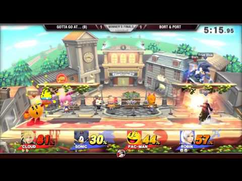 1/28/16 VS Doubles - Winners Finals - Gotta Go at Respective Speeds (B) vs Bort & Port (R)