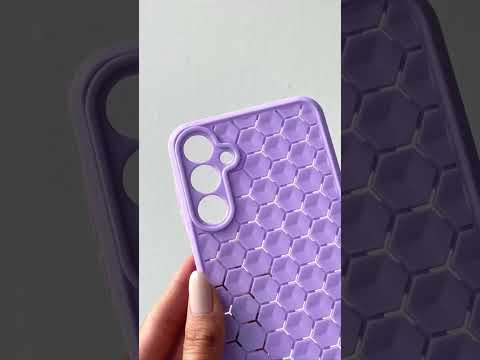 Чехол для Samsung Galaxy A24 4G (A245) TPU Honeycomb, зелёный (Cyprus Green), резиновый, матовый - фото 1 - id-p2090760425