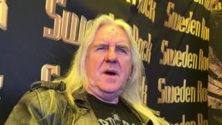 Saxon / Biff Byford interview at Sweden Rock 2017