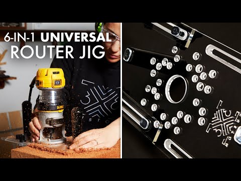 The 6-in-1 Universal Trim Router Jig is FINALLY HERE!