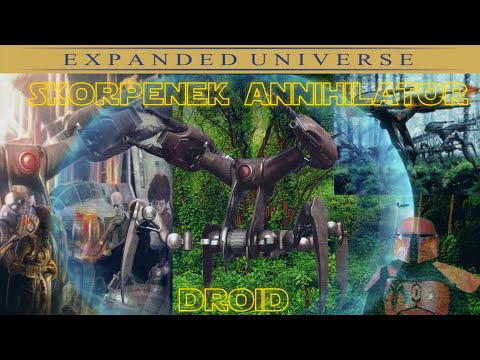 Droideka on Steroids! The Skorpenek Annihilator Droid | Manda-LORE