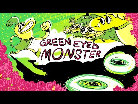 GREEN EYED MONSTER (Space Chickens In Space)